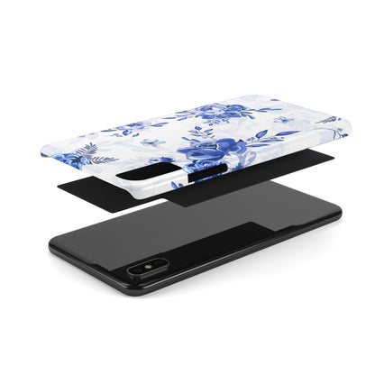 French Blue and White Toille, Slim Phone Cases, Case-Mate IPHONE16 and all sizes