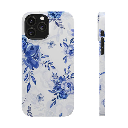 French Blue and White Toille, Slim Phone Cases, Case-Mate IPHONE16 and all sizes